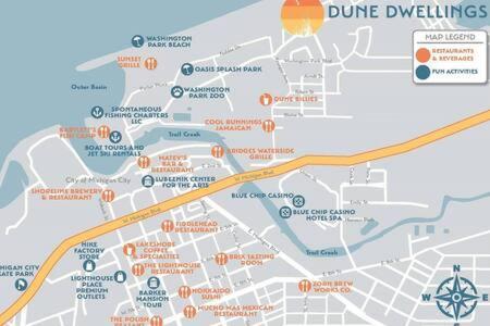 Spacious Upstairs 1Bed- Walking Distance To Beach Outlet Mall Michigan City Kültér fotó